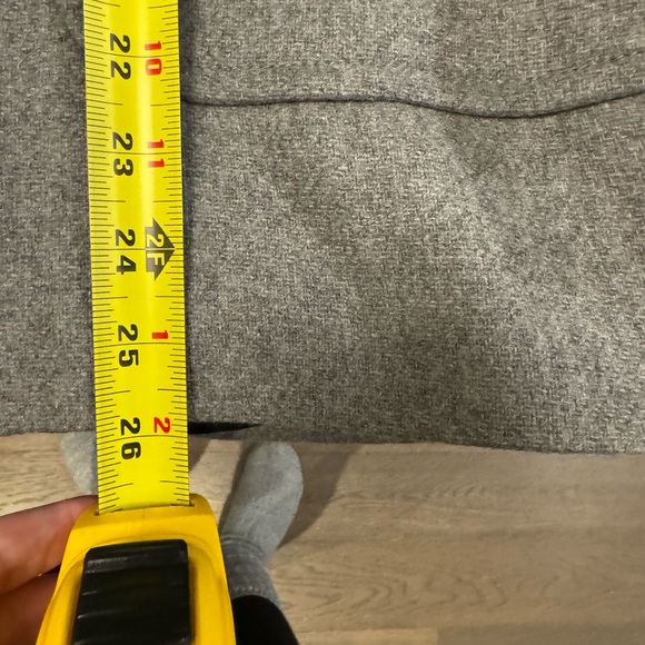 ZARA NWT Woman’s XXL Grey hooded wool coat - Picture 7 of 10